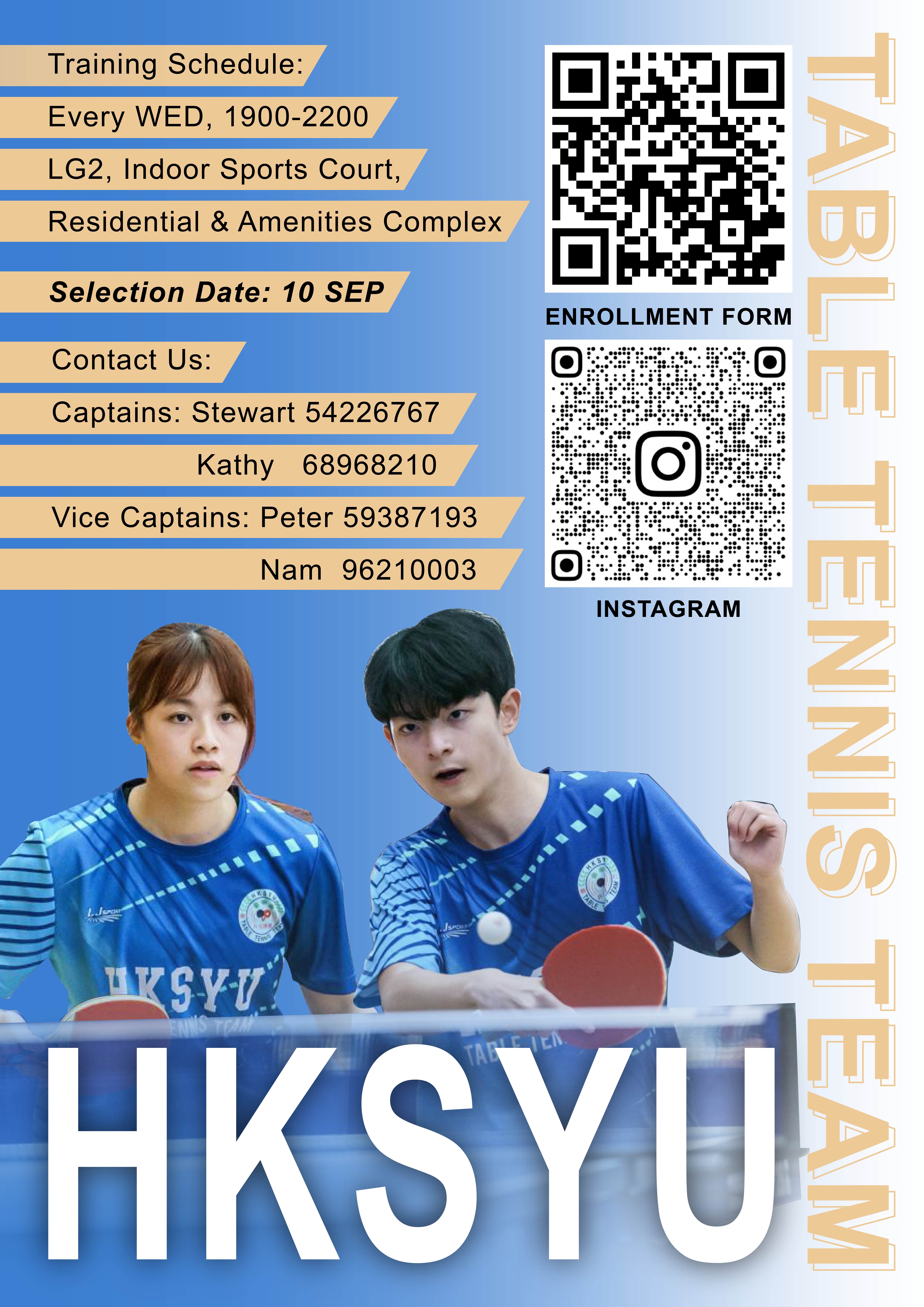 Read more about the article Table Tennis Team