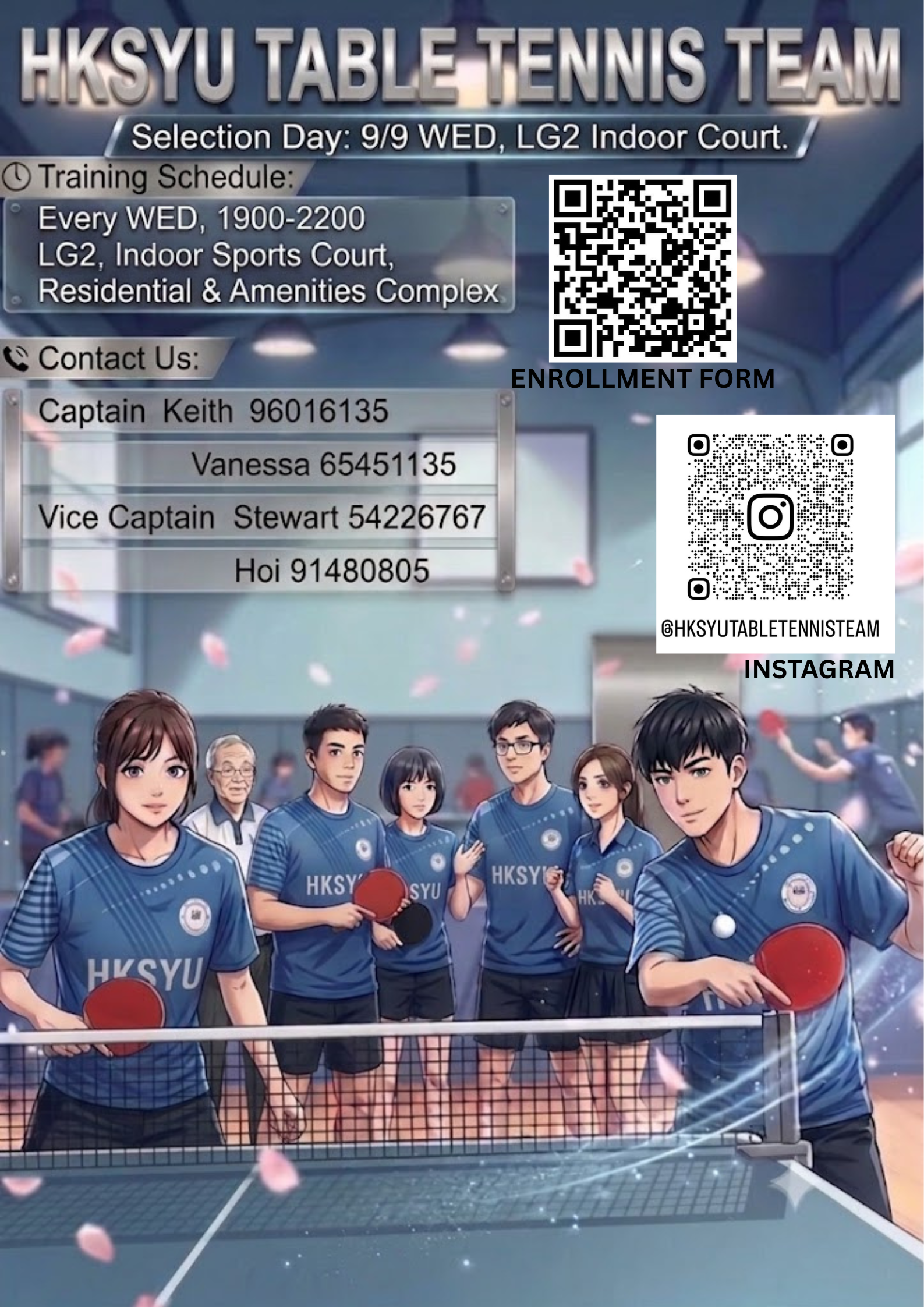 2026-Table Tennis Poster